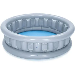 PISCINA GONFIABILE PER BAMBINI SPACESHIP ASTRONAVE SILVER 152X43 CM 512 LT 51080