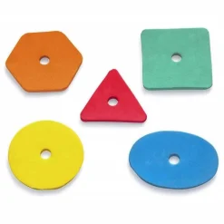 PISCINA GONFIABILE PER BAMBINI SPLASH & LEARN 120X117X46CM 5 FORME SCHIUMA 52378