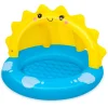 PISCINA GONFIABILE PER BAMBINI + 2 ANNI SUNNY DAYS 101X97X71CM CON COPERTURA 52637