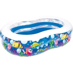 PISCINA GONFIABILE PER BAMBINI GIARDINO ESTATE DESIGN VITA MARINA 175X109X46CM 016089