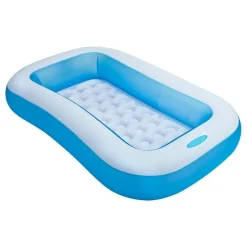 PISCINA GONFIABILE PER BAMBINI BABY RETTANGOLARE 166 X 100 X 28 CM GIARDINO