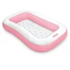 PISCINA GONFIABILE PER BAMBINI RETTANGOLARE BABY 166 X 100 X 25CM GIARDINO 58423