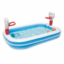 PISCINA GONFIABILE PER BAMBINI 3 ANNI+ GIOCO PALLACANESTRO BASKET GIARDINO 54122