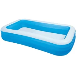 PISCINA GONFIABILE RETTANGOLARE 305 X 183 X 56 CM GIARDINO PISCINA FAMILY