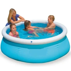 PISCINA GONFIABILE ROTONDA EASY SET PVC 183 X 51 CM 880 LT GIARDINO TERRAZZO