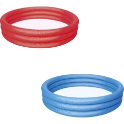 PISCINA GONFIABILE TINTA UNITA EFFETTO GHIACCIO 3 ANELLI 152X30CM GIARDINO 51026