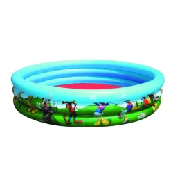 PISCINA GONFIABILE TOPOLINO PER BAMBINI 3 ANELLI 122 X 25 CM DISNEY MICKEY MOUSE