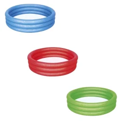 PISCINA GONFIABILE 122X25CM TINTA UNITA EFFETTO GHIACCIO 3 ANELLI GIARDINO 51025