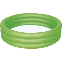 PISCINA GONFIABILE 122X25CM TINTA UNITA EFFETTO GHIACCIO 3 ANELLI GIARDINO 51025