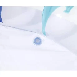 PISCINA OVALE GONFIABILE 229X152X51 CM BORDI SPESSI PER FAMIGLIA BAMBINI ESTATE