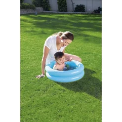 PISCINA PER BAMBINI 2 ANNI+ BABY 2 ANELLI FONDO DISEGNATO 61X15CM 2 COLORI 51061