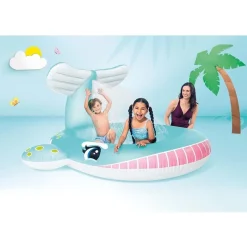 PISCINA PER BAMBINI SPRUZZO BALENA 201X196X91CM MULTICOLOR GIARDINO ESTATE 57440