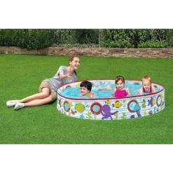 PISCINA PISCINETTA RIGIDA PER BAMBINI FANTASIA MARINA 2 ANNI+ 152 X 25 CM 55029