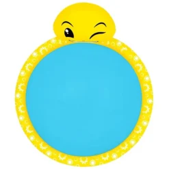 PISCINETTA PISCINA PER BAMBINI SMILE EMOTICON 165 X 144 X 69CM CON SPRUZZO 53081