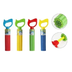 PISTOLA ACQUA 30X5CM TUBO BAMBINI SCHIUMA GIOCO GIARDINO PISCINA SPIAGGIA 605478