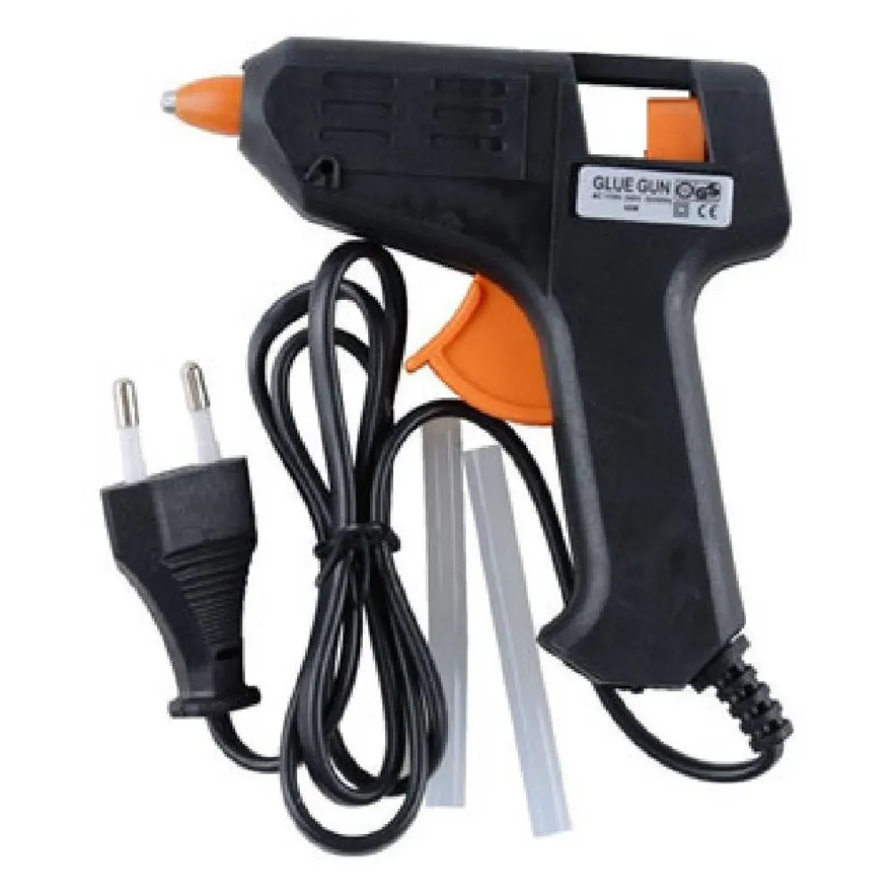 PISTOLA COLLA A CALDO 60 WATT INCOLLATRICE TERMOCOLLANTE CON 2 STICK 92283