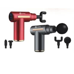 PISTOLA FASCIALE PER MASSAGGIO A VIBRAZIONE BATTERIA TESTINA MASSAGGIANTE TX-8400