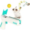 PISTOLA GIOCATTOLO GIOCO INTERATTIVO PER GATTO CANI ANIMALI MULTI TRUST Q-T194