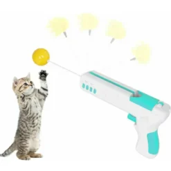 PISTOLA GIOCATTOLO GIOCO INTERATTIVO PER GATTO CANI ANIMALI MULTI TRUST Q-T194