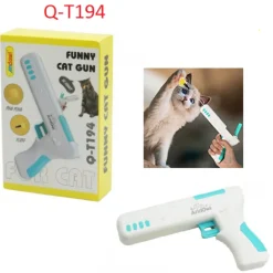 PISTOLA GIOCATTOLO GIOCO INTERATTIVO PER GATTO CANI ANIMALI MULTI TRUST Q-T194