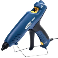 PISTOLA INCOLLATRICE EG313 COMPATTA PROFESSIONALE PER FISSARE CAVI COPRIFILI ZOCCOLINI DECORI