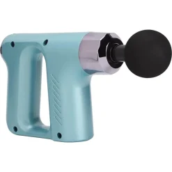 PISTOLA MASSAGGIANTE PROFESSIONALE 4 TESTINE 5 VELOCITÀ FASCIAL GUN RICARICABILE