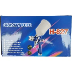 PISTOLA PER VERNICIARE A SPRUZZO HVLP AEROGRAFO CON UGELLO DA 1,4MM COPPA 600CC