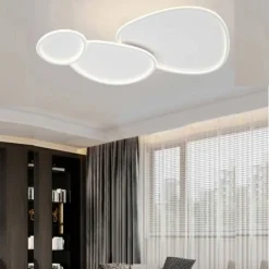 PLAFONIERA A LED 3 OVALI A TRIPLA COLORAZIONE DI LUCE 100 W DA SOFFITTO PN-23-3C