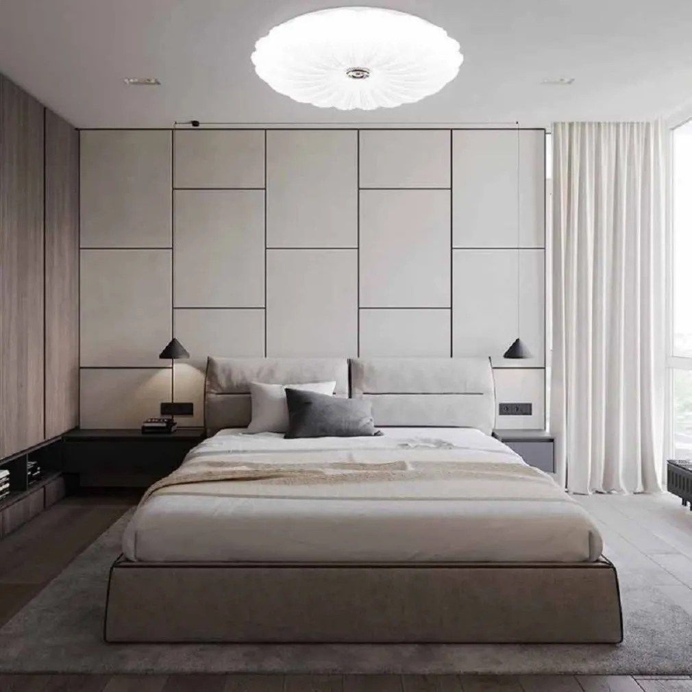 PLAFONIERA A LED LAMPADARIO DA SOFFITTO DIMMERABILE 3 COLORAZIONE DI LUCE C39-3C