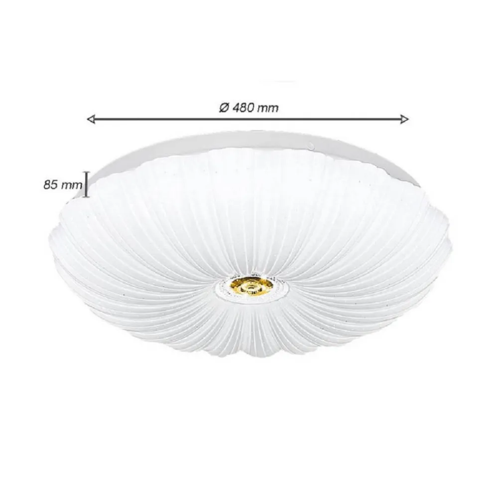 PLAFONIERA A LED LAMPADARIO DA SOFFITTO DIMMERABILE 3 COLORAZIONE DI LUCE C39-3C