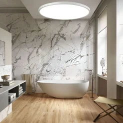 PLAFONIERA A LED SLIM 32W IP40 CON TECNOLOGIA CCT DA 6500K A 2700K CON SWITCH LV400-3C