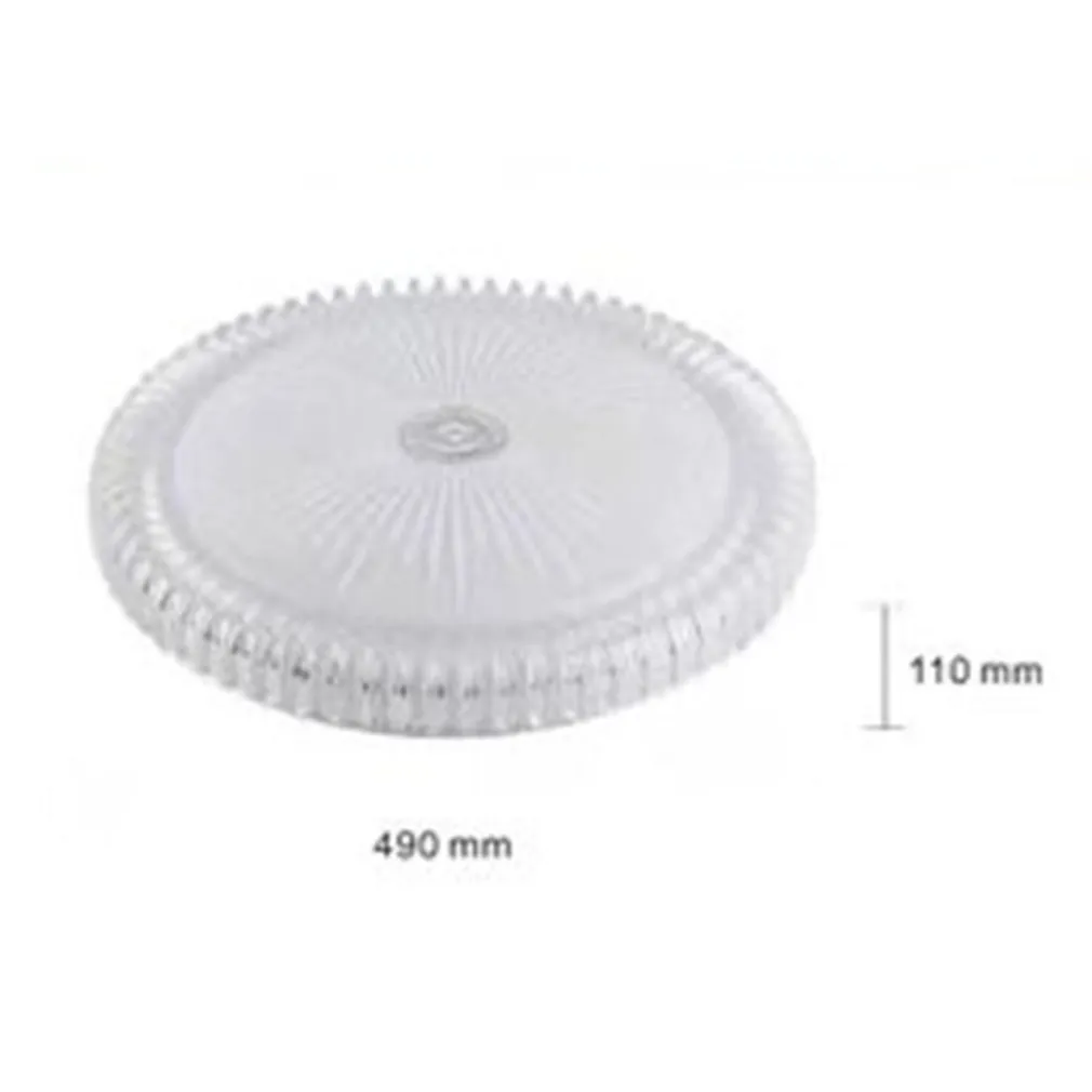 PLAFONIERA A SOFFITTO 60W DESIGN CRISTALLO RIGATO LUCE FREDDA NATURALE FST-50A63297