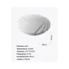 PLAFONIERA DA SOFFITTO FARETTO LED 24W TONDO VENTAGLIO PANNELLO 2160LM 39CM DESIGN MODERNO