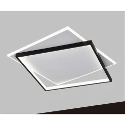 PLAFONIERA DA SOFFITTO QUADRATA 39 W LAMPADA DIMMERABILE 3 COLORI DI LUCE C57-3C