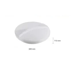 PLAFONIERA DA SOFFITTO 45W TONDO CON RILIEVO RIGATO LUCE FREDDA 6500K FST-40A23524