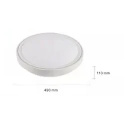 PLAFONIERA DA SOFFITTO 60W CIRCOLARE LUCE FREDDA FST-50A517684 LUCE INTERNA 49CM