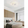 PLAFONIERA DOPPIO CUORE LED MODERNO RIFINITURA 31W LUCE 6500K 3000K 4000K PN-05B