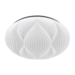 PLAFONIERA LAMPADA SOFFITTO DECORATA BIANCO LED 45W LUCE FREDDA 6500K IP20 97485
