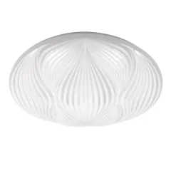 PLAFONIERA LAMPADA SOFFITTO DECORATA BIANCO LED 45W LUCE FREDDA 6500K IP20 97485