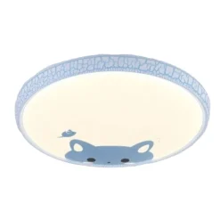 PLAFONIERA LAMPADARIO CAMERA BAMBINI LUCE NATURALE 4000K 30W 1300LM 410X60MM 98084