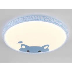 PLAFONIERA LAMPADARIO CAMERA BAMBINI LUCE NATURALE 4000K 30W 1300LM 410X60MM 98084