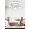 PLAFONIERA LAMPADARIO LED CON VENTILATORE SOFFITTO TELECOMANDO DIMMERABILE 60003