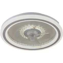 PLAFONIERA LAMPADARIO LED CON VENTILATORE SOFFITTO TELECOMANDO DIMMERABILE 60003