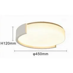 PLAFONIERA LED 24 W CERCHIO BIANCO MODERNO DA SOFFITTO TONDA LUCE NATURALE 50095