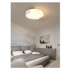 PLAFONIERA LED 24 W CERCHIO BIANCO MODERNO DA SOFFITTO TONDA LUCE NATURALE 50095