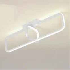 PLAFONIERA LED 32 W RETTANGOLARE BIANCO DESIGN MODERNO LAMPADARIO SOFFITTO 50217