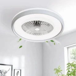 PLAFONIERA LED 62 W VENTILATORE DIMMERABILE TELECOMANDO 3 COLORAZIONI LUCE 60006