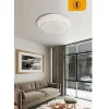 PLAFONIERA LED BT 60W ROTONDA LAMPADARIO SOFFITTO CCT LUCE 3000K-6500K PN-12-3C