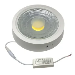 PLAFONIERA LED COB 25 WATT MONTAGGIO A SOFFITTO LUCE CALDA FREDDA NATURALE