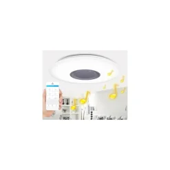 PLAFONIERA LED 3IN1 RGB 62W CIRCOLARE CIELO STELLATO BLUETOOTH ALTOPARLANTE APP